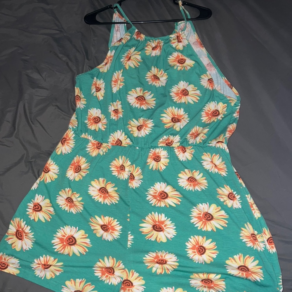 Shein Sunflower Romper